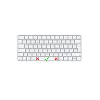 Rapoo E9350G draadloos compact toetsenbord met numeriek wit - NETNIETNIEUWTJE