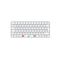 Rapoo E9350G draadloos compact toetsenbord met numeriek wit - NETNIETNIEUWTJE