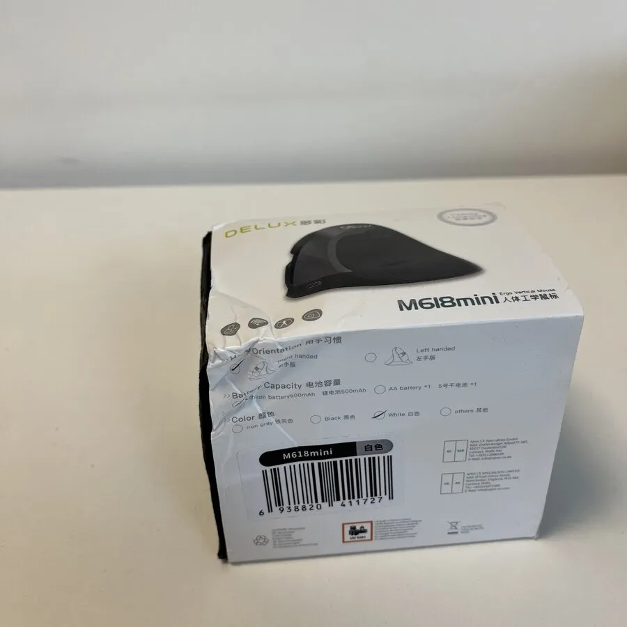 Delux Mini Ice charge draadloos rechtshandig - NETNIETNIEUWTJE