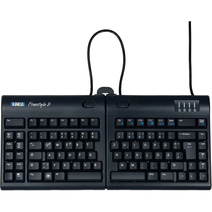 Kinesis Freestyle2 gesplitst toetsenbord voor PC - QWERTZ - Duitse lay-out