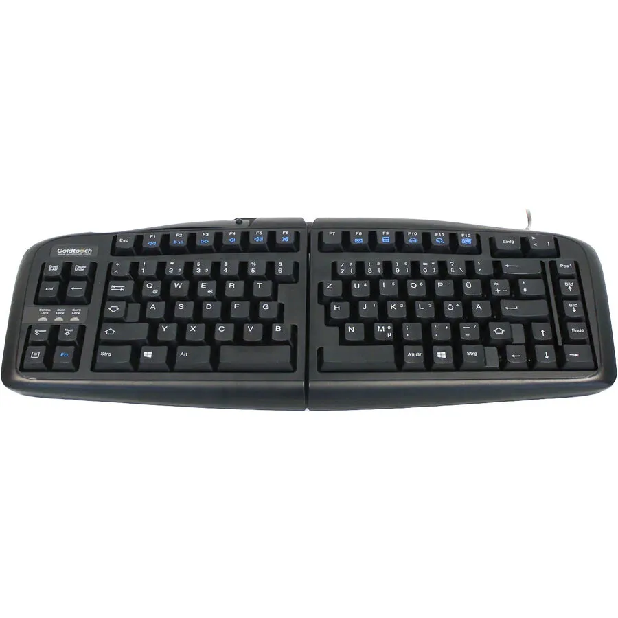 Goldtouch V2 ergonomic keyboard – QWERTZ – German layout