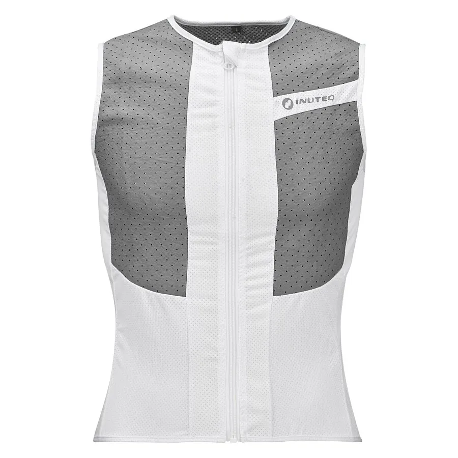 INUTEQ Bodycool Xtreme koelvest - Wit/Grijs