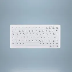 Active Key ClassicClean compact medisch toetsenbord bedraad wit