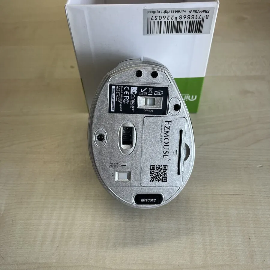 Minicute EZmouse5 draadloos rechtshandig - NETNIETNIEUWTJE