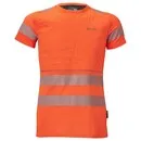 INUTEQ Bodycool T-shirt High-Vis H2O korte mouwen oranje