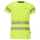 INUTEQ Bodycool T-shirt High-Vis H2O korte mouwen geel