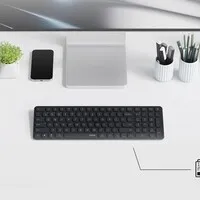 Rapoo E9310M Multi-mode draadloos toetsenbord zwart