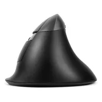 Delux Mini Iron Gray draadloze linkshandige ergonomische muis