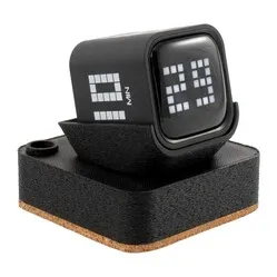 DeltaHub FlowTimer Pomodoro timer – black
