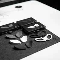 DeltaHub Carpio Replaceable Wrist Rest Pads - Grey