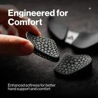 DeltaHub Carpio AirRest Replacement Wrist Rest Pads - Black