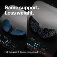 DeltaHub Carpio AirRest Replacement Wrist Rest Pads - Black