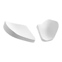 DeltaHub Carpio Replaceable Wrist Rest Pads - White