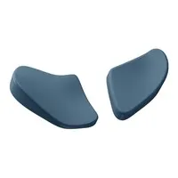 DeltaHub Carpio Replaceable Wrist Rest Pads - Steel Blue