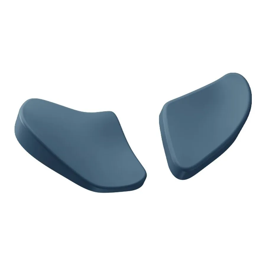 DeltaHub Carpio Replaceable Wrist Rest Pads - Steel Blue