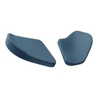DeltaHub Carpio Replaceable Wrist Rest Pads - Steel Blue