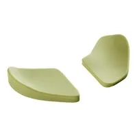 DeltaHub Carpio Replaceable Wrist Rest Pads - Olive Green