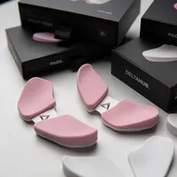 DeltaHub Carpio Replaceable Wrist Rest Pads - Pink