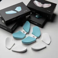 DeltaHub Carpio Replaceable Wrist Rest Pads - Baby Blue