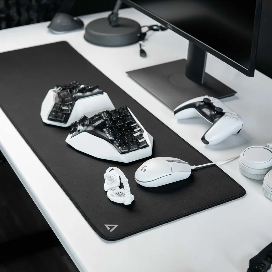 DeltaHub Gaming bureau onderlegger - zwart