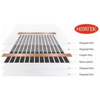 Heatek Verwarmde voetenmat Delicate Sand