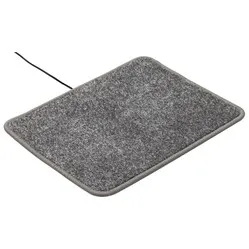 Heatek Verwarmde voetenmat Misty Grey