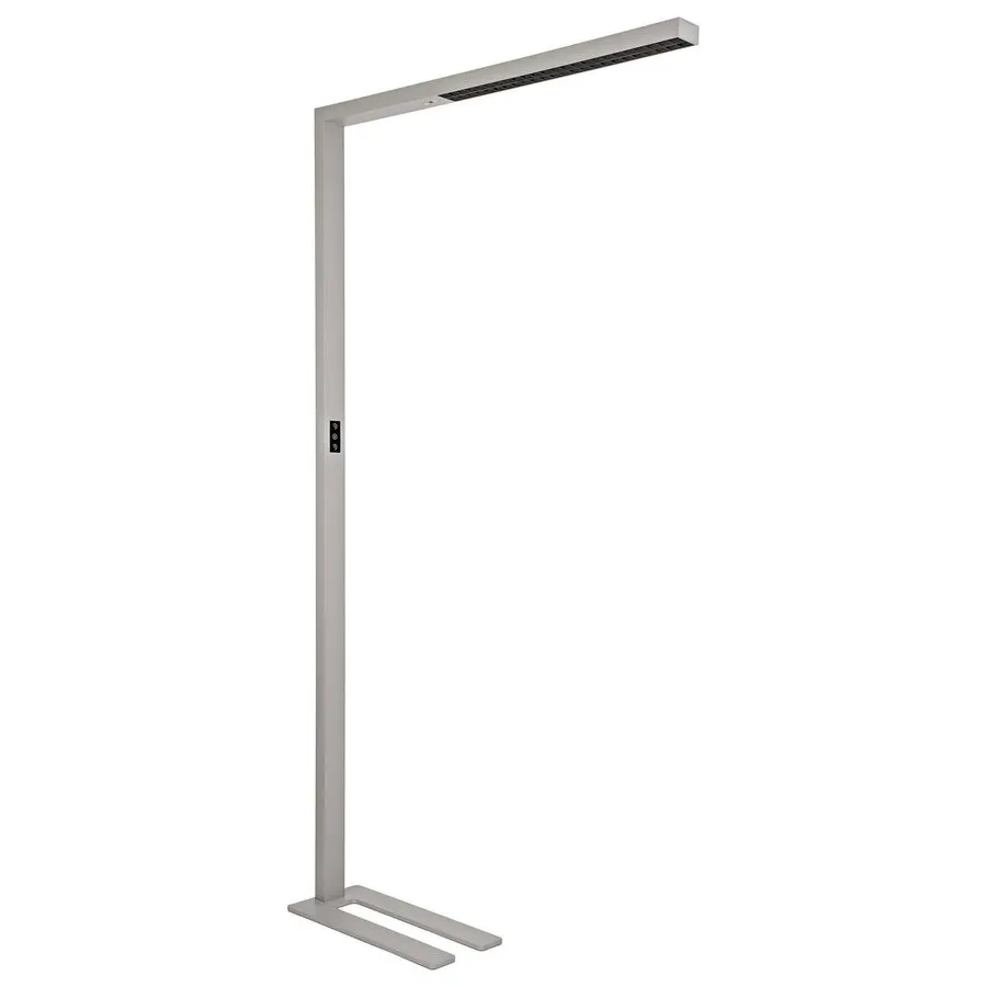 Maul MAULsirius LED vloerlamp colour vario sensor dimbaar zilvergrijs