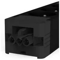Fellowes Power Block 2.0 - 3x 230V stekkerblok zwart