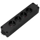 Fellowes Power Block 2.0 - 4x 230V stekkerblok zwart