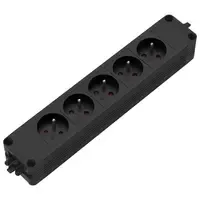 Fellowes Power Block 2.0 - 5x 230V stekkerblok zwart
