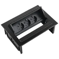 Fellowes Desk In - 3x power zwart