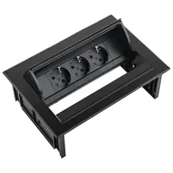 Fellowes Desk In - 3x power zwart