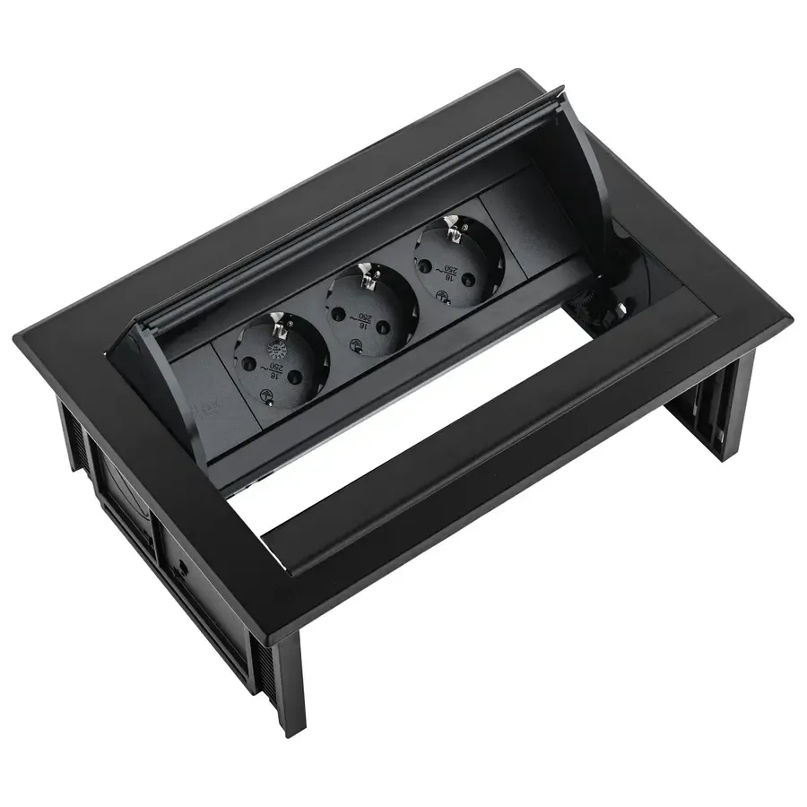 Fellowes Desk In - 3x power zwart