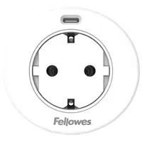 Fellowes Power-Spot® USB-C white - 1x 230V & USB-C charger 30W