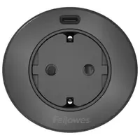 Fellowes Power-Spot® USB-C black - 1x 230V & USB-C charger 30W