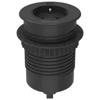 Fellowes Power-Spot® USB-C black - 1x 230V & USB-C charger 30W