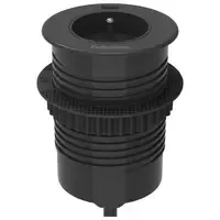 Fellowes Power-Spot® USB-C earth pin black - 1x 230V (Type E) & USB-C charger 30W
