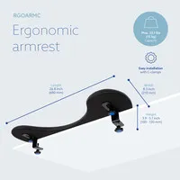 R-Go  Ergonomic armrest