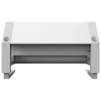 Fellowes Desk Up 2.0 - 2x 230V + 2x USB-C charger white