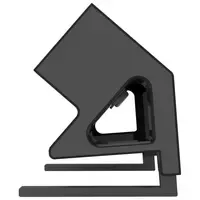 Fellowes Desk Up 2.0 - 1x pin earth + USB-A & USB-C charger black