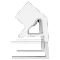 Fellowes Desk Up 2.0 - 2x pin earth + USB-A & USB-C charger white