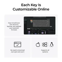 Keychron K2 HE magnetisch toetsenbord voor Windows & Mac