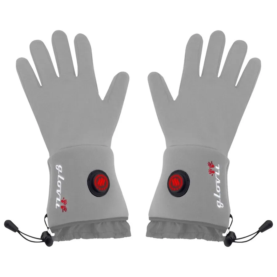 Glovii Verwarmde handschoenen universeel - grijs