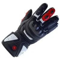 Glovii Verwarmde motorhandschoenen op motoraccu - zwart/rood/wit