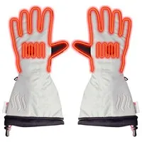 Glovii Verwarmde skihandschoenen - grijs