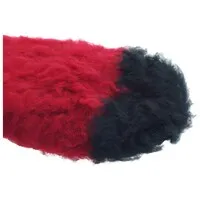 Glovii Verwarmde sokken met geborstelde binnenkant - rood
