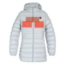 Glovii Verwarmde jas dames - lichtgrijs