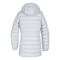 Glovii Verwarmde jas dames - lichtgrijs