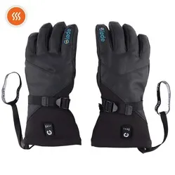 Gløde Øven Elektrisch Verwarmde Handschoenen - Zwart