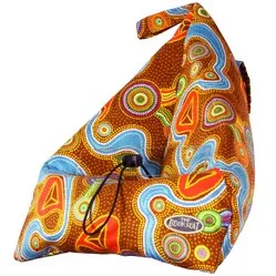 The Bookseat Book stand and tablet stand dot art